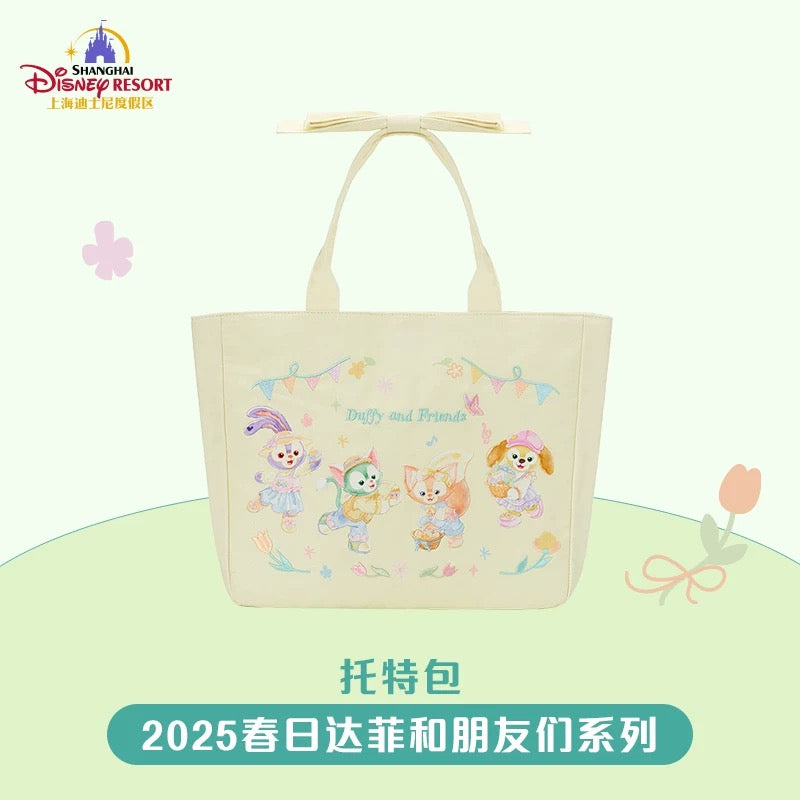 春日 ダッフィーフレンズ トートバッグ❘上海ディズニー