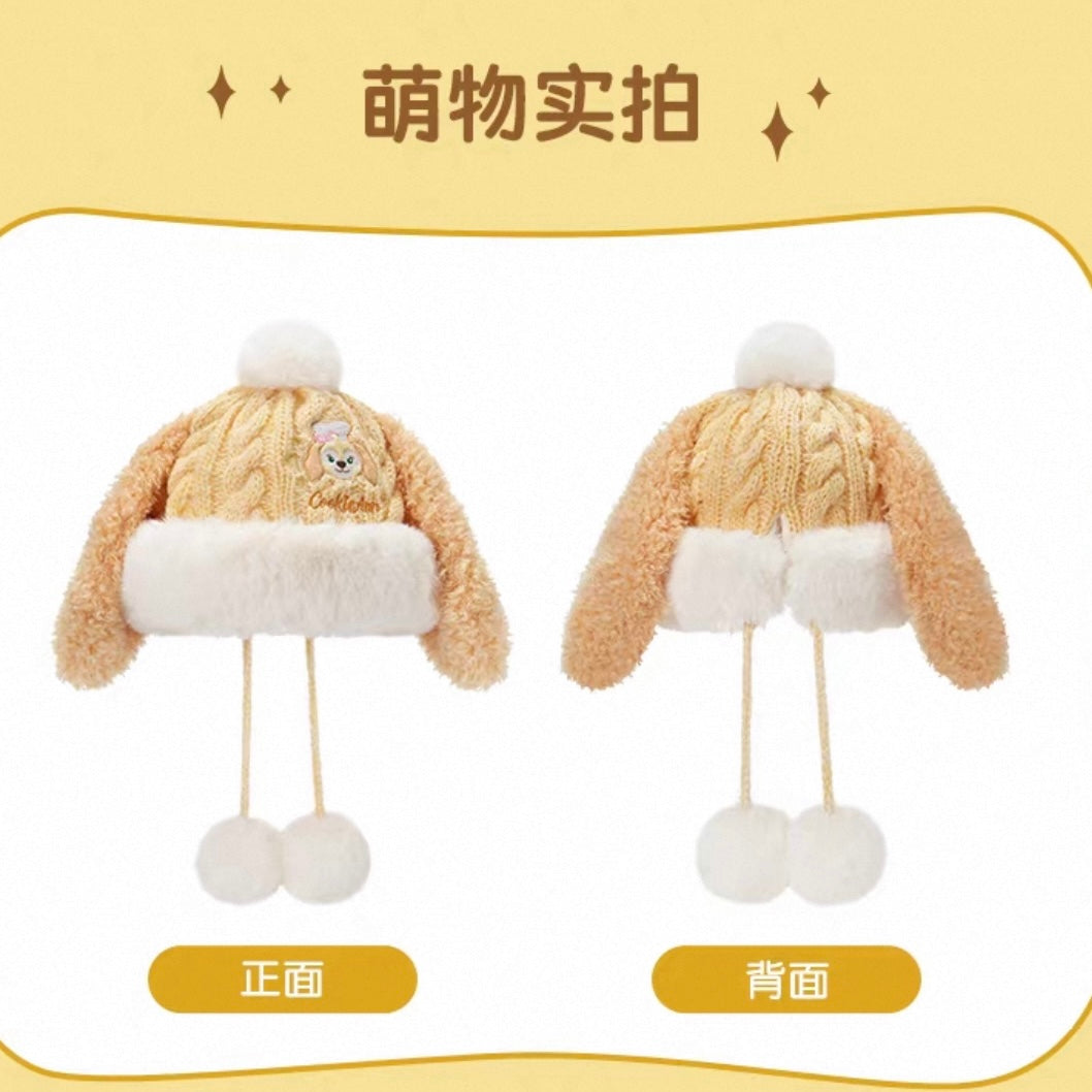 クッキーアン ポンポン付き 帽子❘上海ディズニー