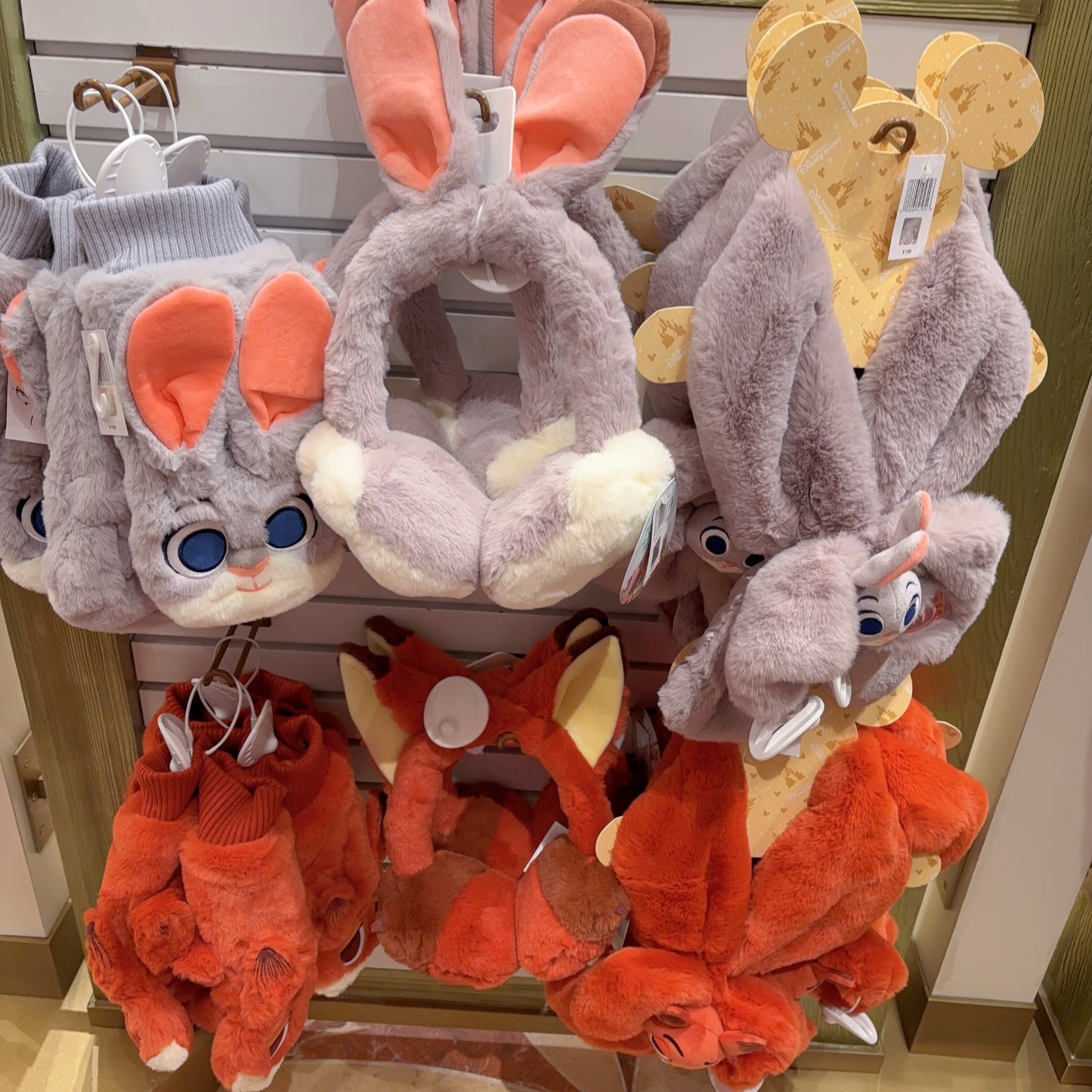 ズートピア ニック ジュディ 耳当て イヤーウォーマー | 上海ディズニー🇨🇳