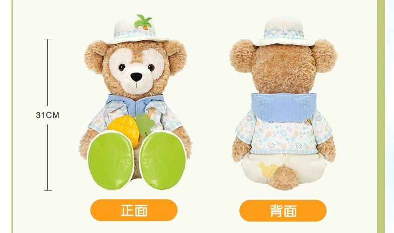 夏日限定 ダッフィー トイスケルトン入り ぬいぐるみSサイズ |上海ディズニー