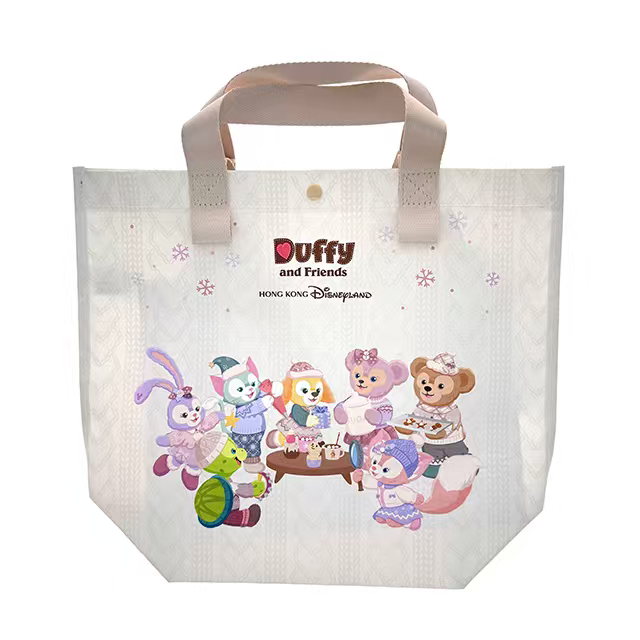 クリスマス ダッフィーフレンズ ショッピングバッグ｜香港ディズニー