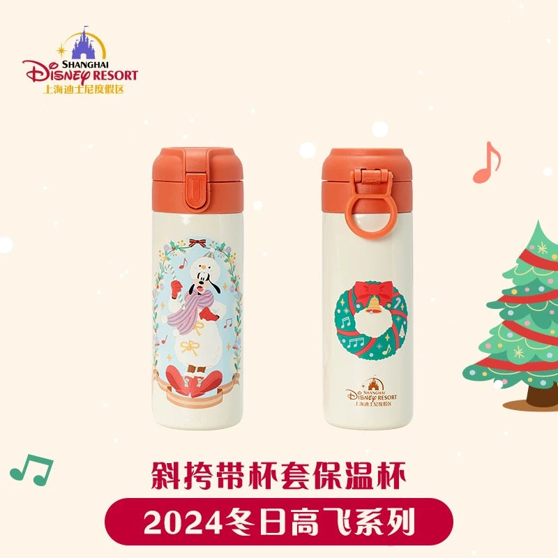 冬 グッフィー 水筒&カバーセット❘上海ディズニー