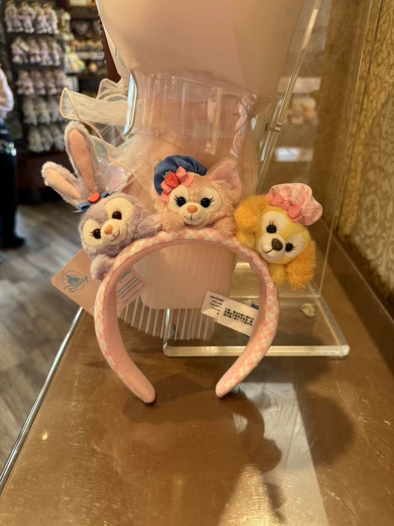 春日 リーナベル&ステラルー&クッキーアン カチューシャ | 香港ディズニー🇭🇰