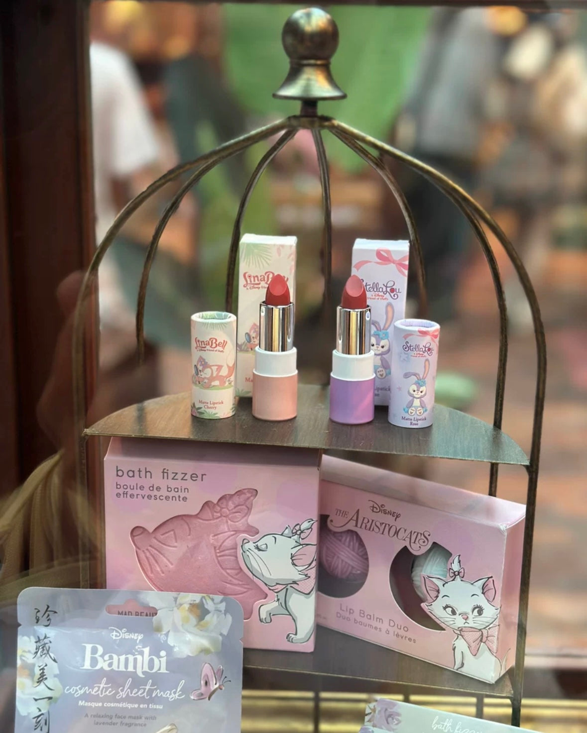 香港ディズニー ダフフレ リーナベル リップクリーム リップスティック
