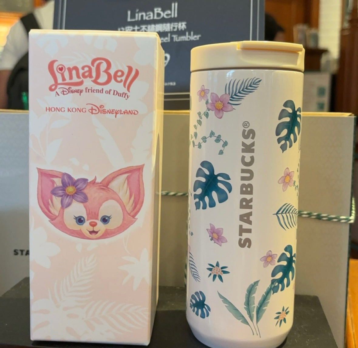 香港ディズニー リーナベル スタバ 水筒