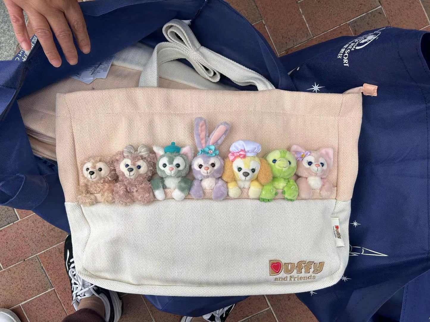 上海ディズニー ダフフレ トートバッグ