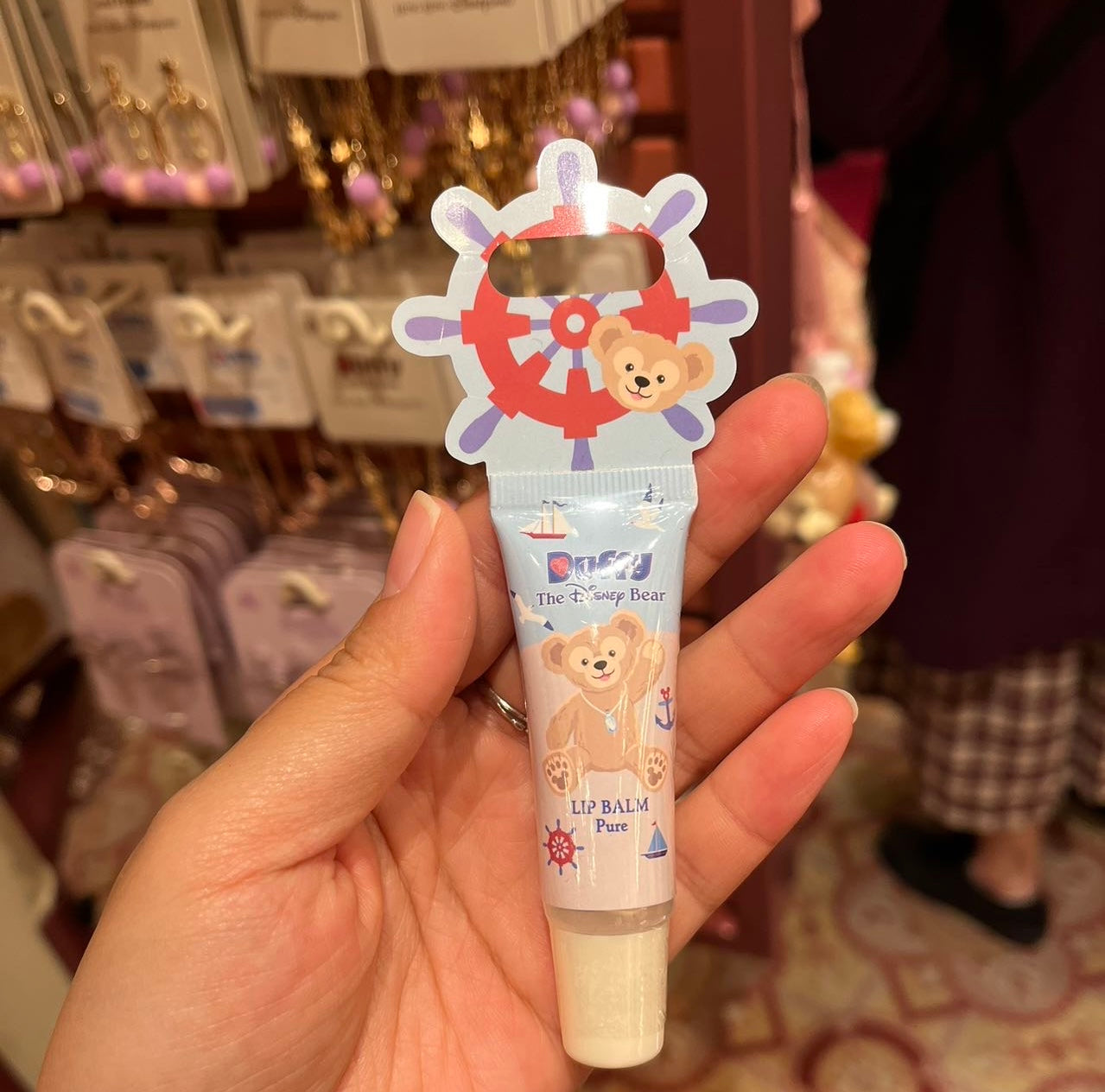 香港ディズニー ダフフレ リーナベル リップクリーム リップスティック