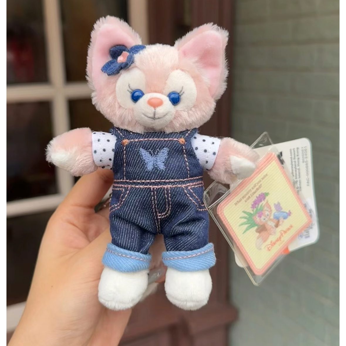 リーナベル デニム ぬいぐるみキーチェーン| 香港ディズニー