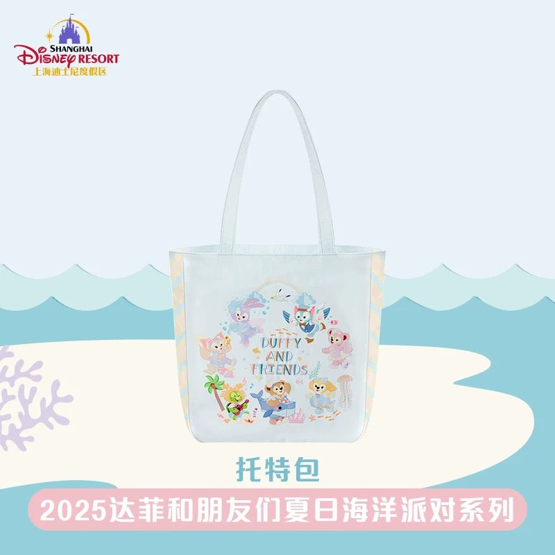 夏日 サマー ダッフィーフレンズ トートバッグ|上海ディズニー