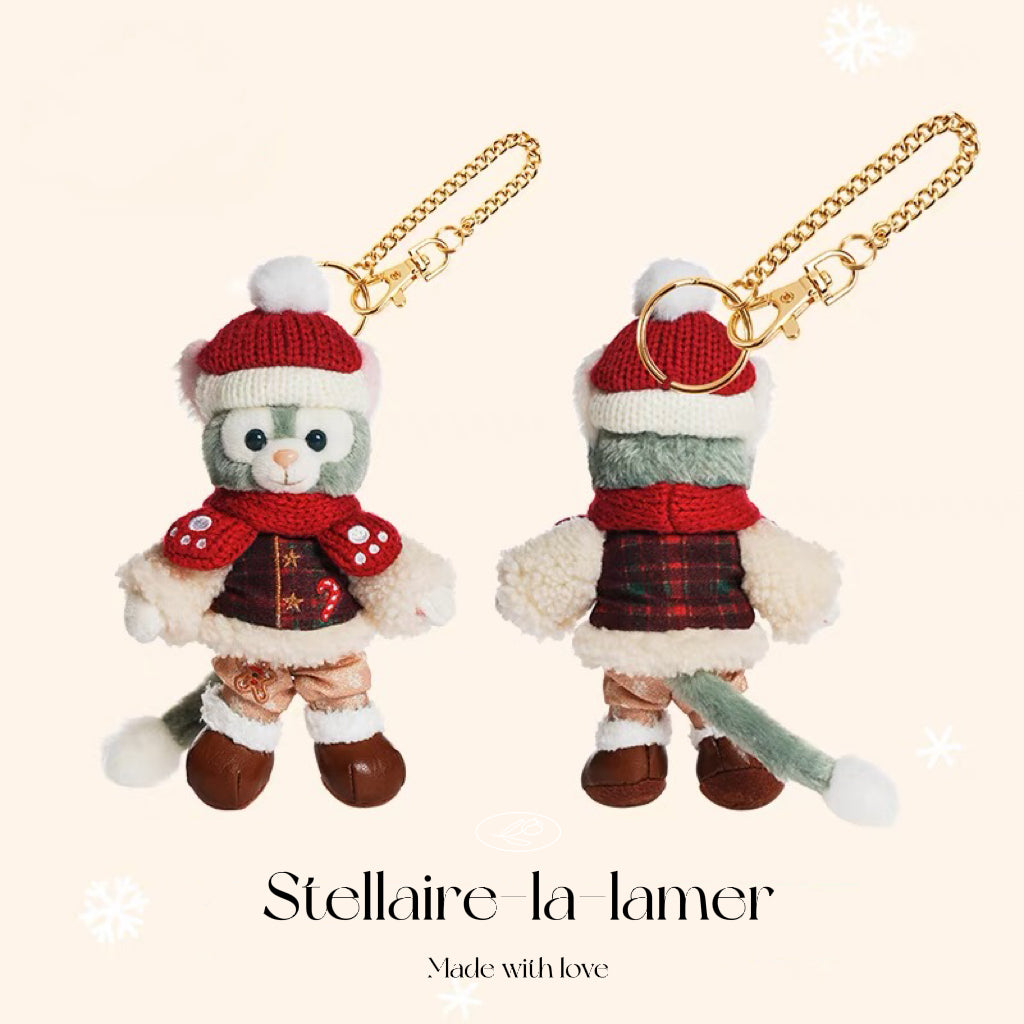 「ジェラトーニ」: ぬいぐるみキーチェーン | 上海ディズニー・クリスマス・シリーズ