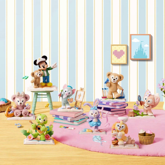 POP MART × 上海ディズニー限定🌈 ダッフィーフレンズ「物語シリーズ」登場！