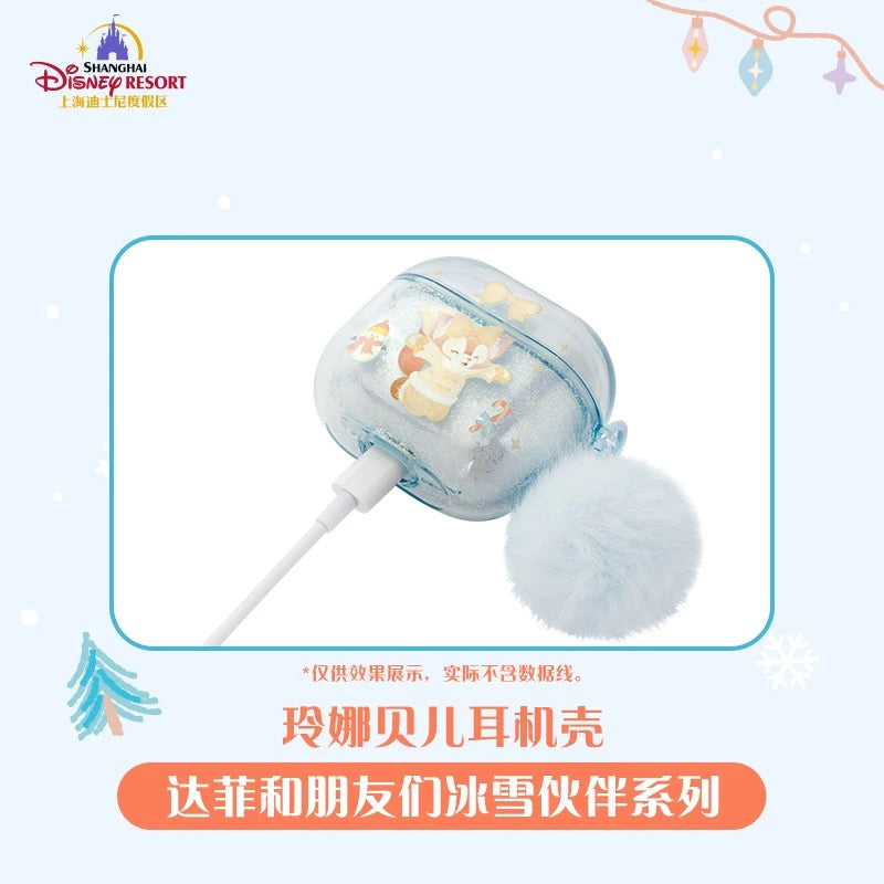 冬 リーナベル イヤホンケース AirPods4用❘上海ディズニー