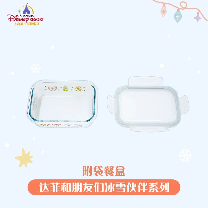 冬 ダッフィーフレンズ ランチバッグ弁当箱付き❘上海ディズニー