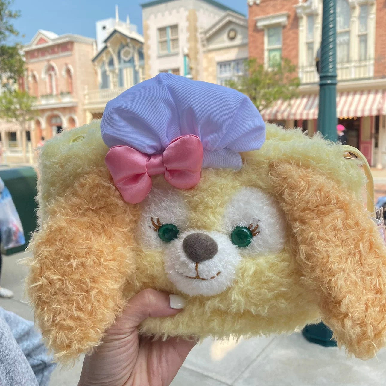セール❣️ 香港ディズニー リーナベル クッキーアン ジェラトーニ 化粧ポーチ 収納バッグ