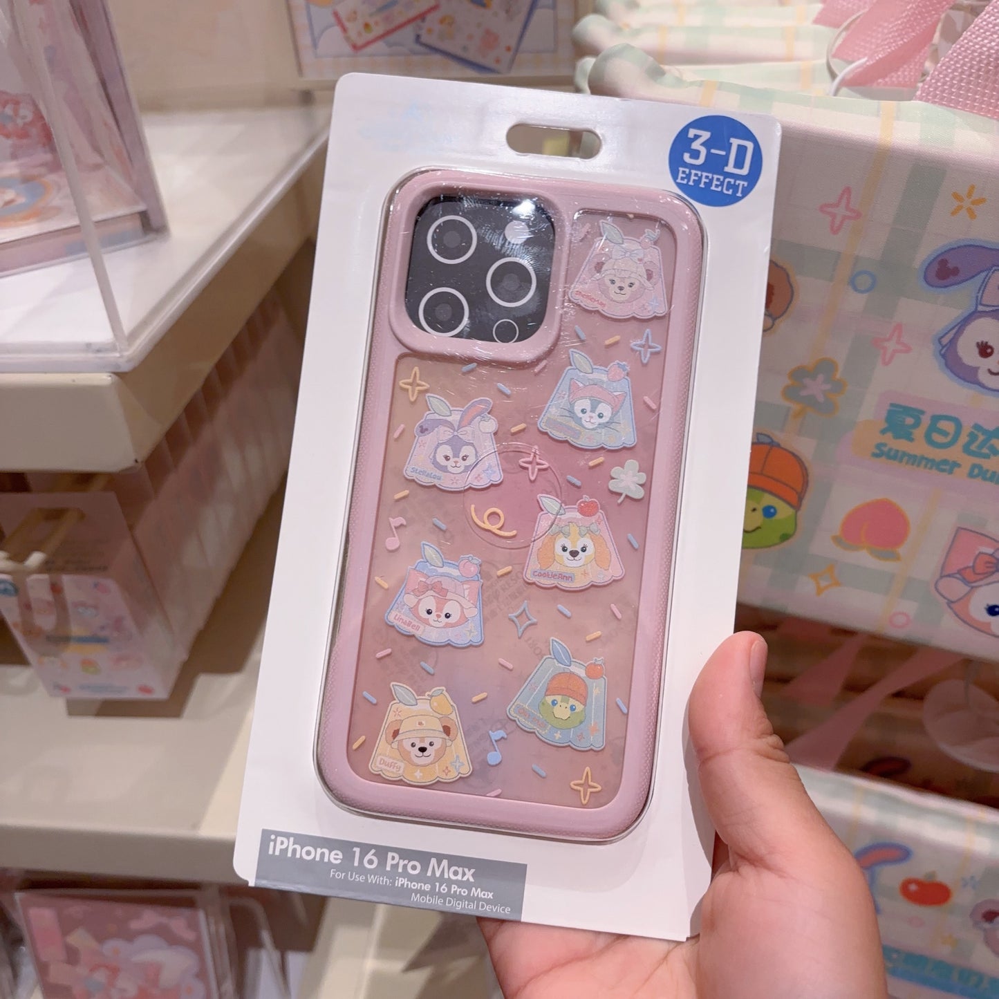 夏日 ダッフィーフレンズ  スマホケース❘上海ディズニー