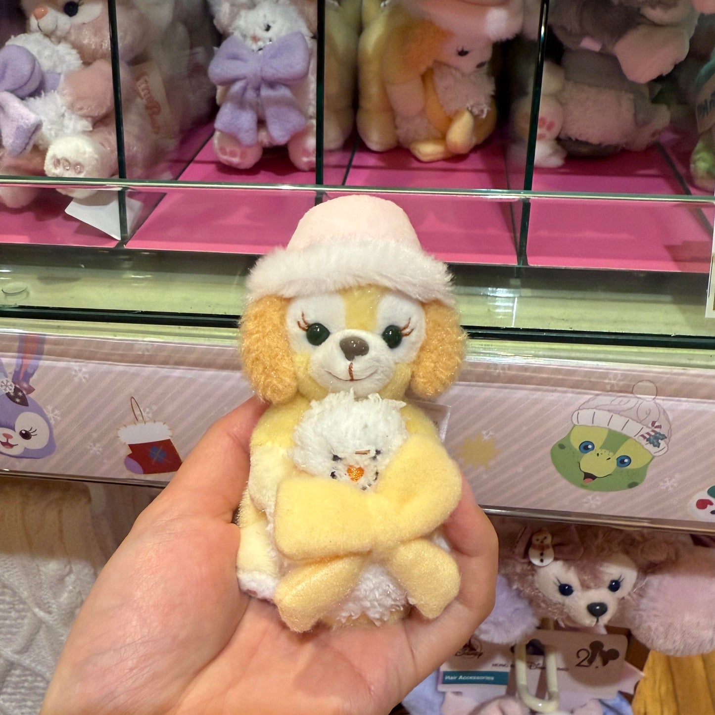 クリスマス ダッフィーフレンズ カチューシャ カスタムぬいぐるみ｜香港ディズニー