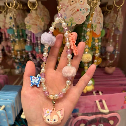 ダッフィーフレンズ スマホストラップ｜香港ディズニー