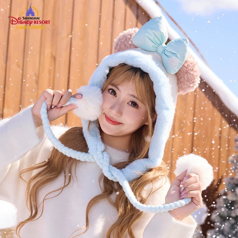 冬 シェリーメイ ファンキャップ ポンポン付き❘上海ディズニー