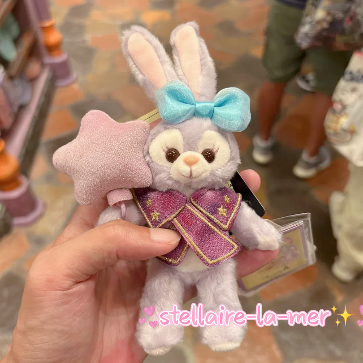 香港 香港ディズニー ステラ・ルー ステラルー ストラップ 風船 ダッフィーフレンズ 風船🎈 ぬいぐるみキーチェーン| 香港