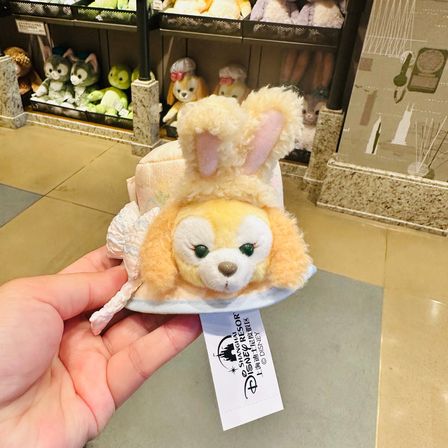 春日イースター リーナベル クッキーアン ヘアクリップ❘上海ディズニー