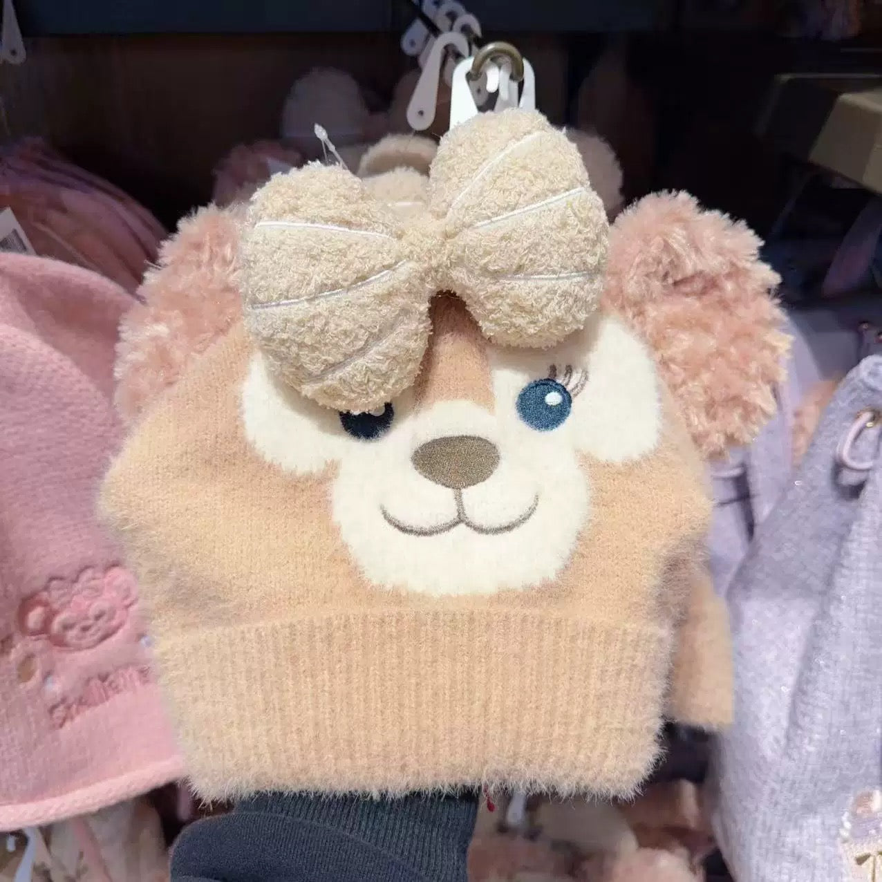 リーナベル シェリーメイ クッキーアン オルメル ニット帽 ニットキャップ❘上海ディズニー