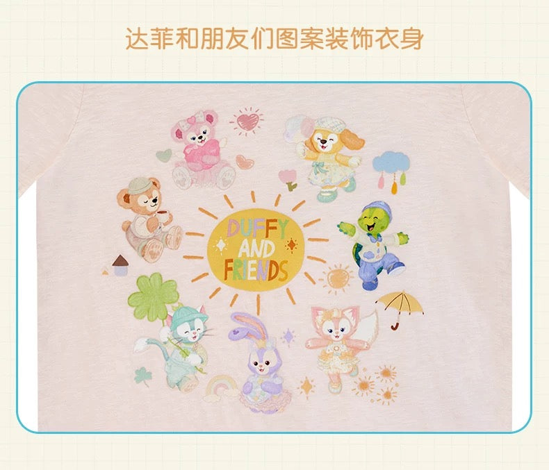 レインボー ダッフィーフレンズ Tシャツ❘上海ディズニー