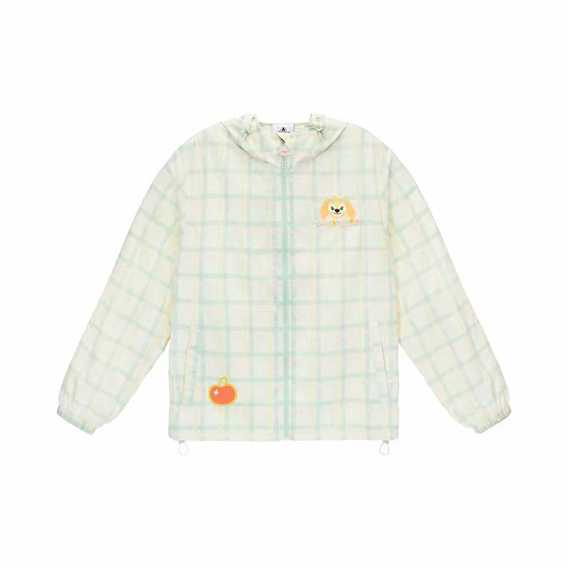 夏日 ダッフィーフレンズ  クッキーアン UVカット 日焼け止め パーカー Tシャツ❘上海ディズニー