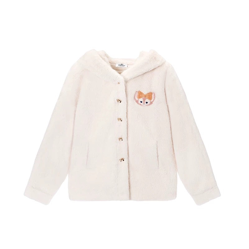 冬 クッキーアン リーナベル もふもふ 可愛いコート アウター❘上海ディズニー