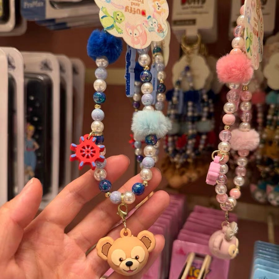 ダッフィーフレンズ スマホストラップ｜香港ディズニー