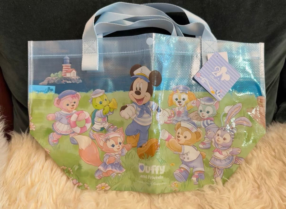 春日 ダッフィーフレンズ ショッピングバッグ❘香港ディズニー