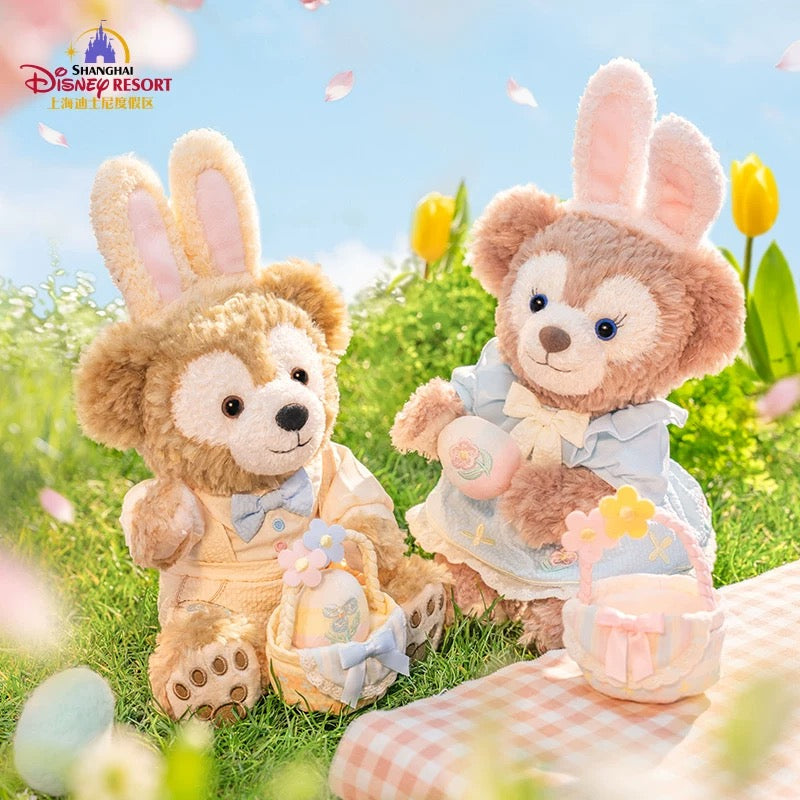 春日イースター ダッフィー ぬいぐるみSS❘上海ディズニー