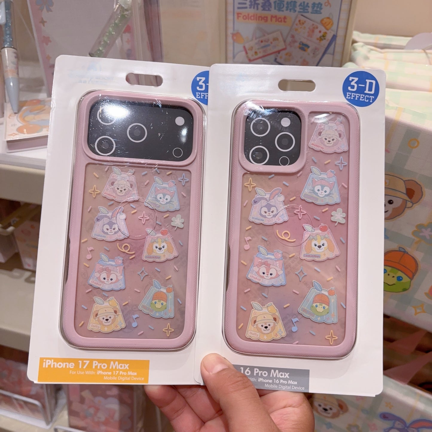 夏日 ダッフィーフレンズ  スマホケース❘上海ディズニー
