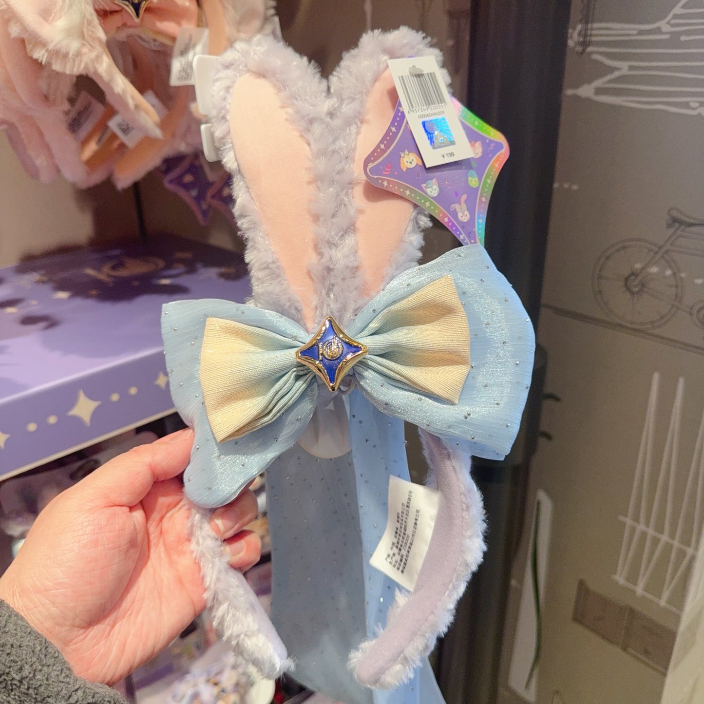 10周年 リーナベル ステラルー シェリーメイ ダッフィーカチューシャ❘上海ディズニー