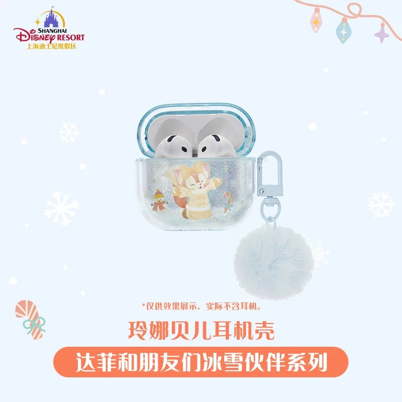 冬 リーナベル イヤホンケース AirPods4用❘上海ディズニー