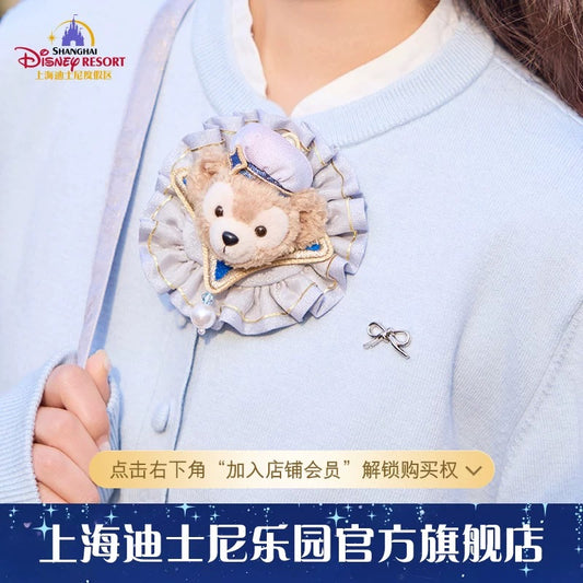 10周年 ダッフィー コサージュ アクセサリー❘上海ディズニー