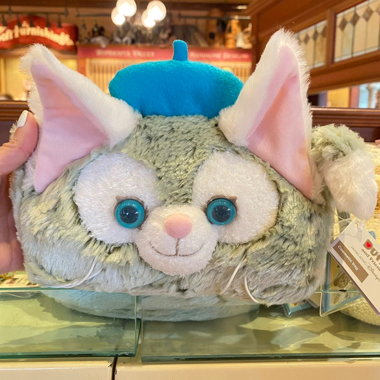 セール❣️ 香港ディズニー リーナベル クッキーアン ジェラトーニ 化粧ポーチ 収納バッグ