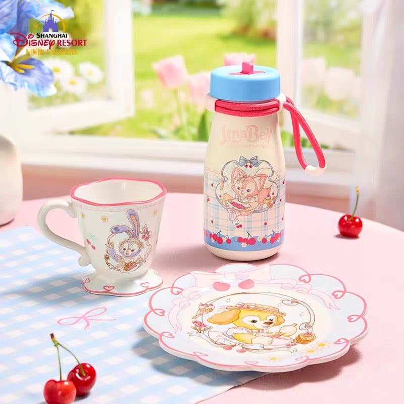 チェリー リーナベル ストロー付き タンブラー ❘上海ディズニー