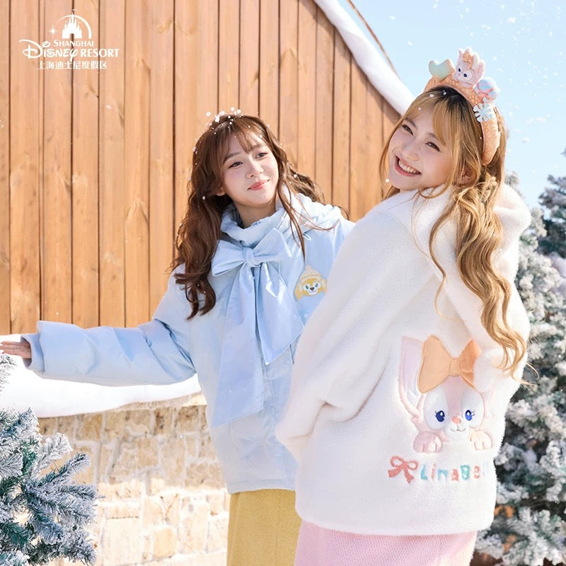 冬 クッキーアン リーナベル もふもふ 可愛いコート アウター❘上海ディズニー