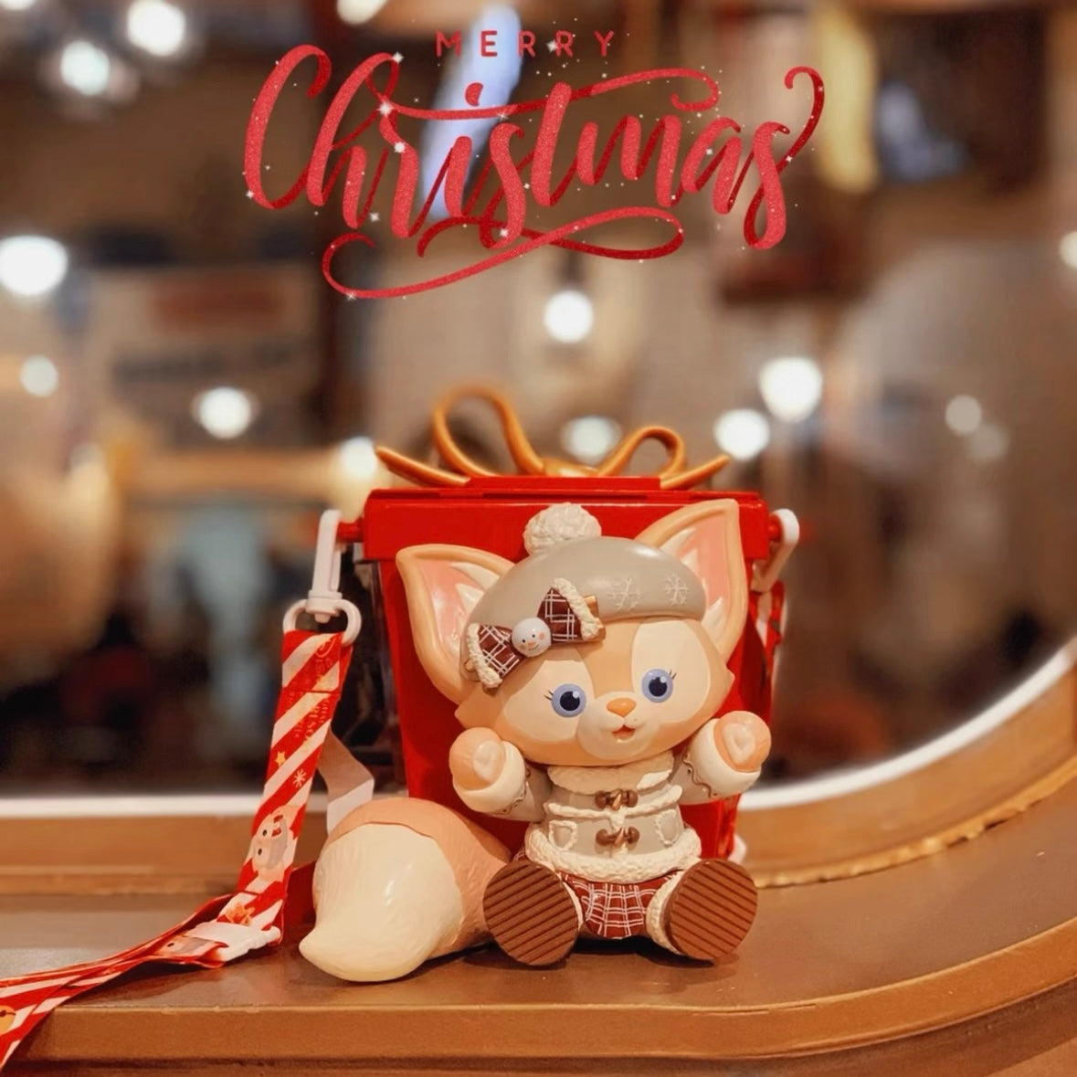 上海ディズニー　2022年クリスマス　ジェラトーニ&リーナベル　クリスタルボール 上海ディズニー 2022年クリスマス ジェラトーニ&リーナベル