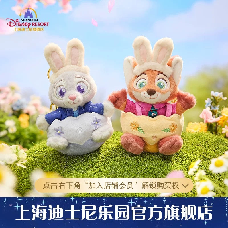 ズートピア  イースター ニック ジュディ ぬいぐるみ| 上海ディズニー🇨🇳