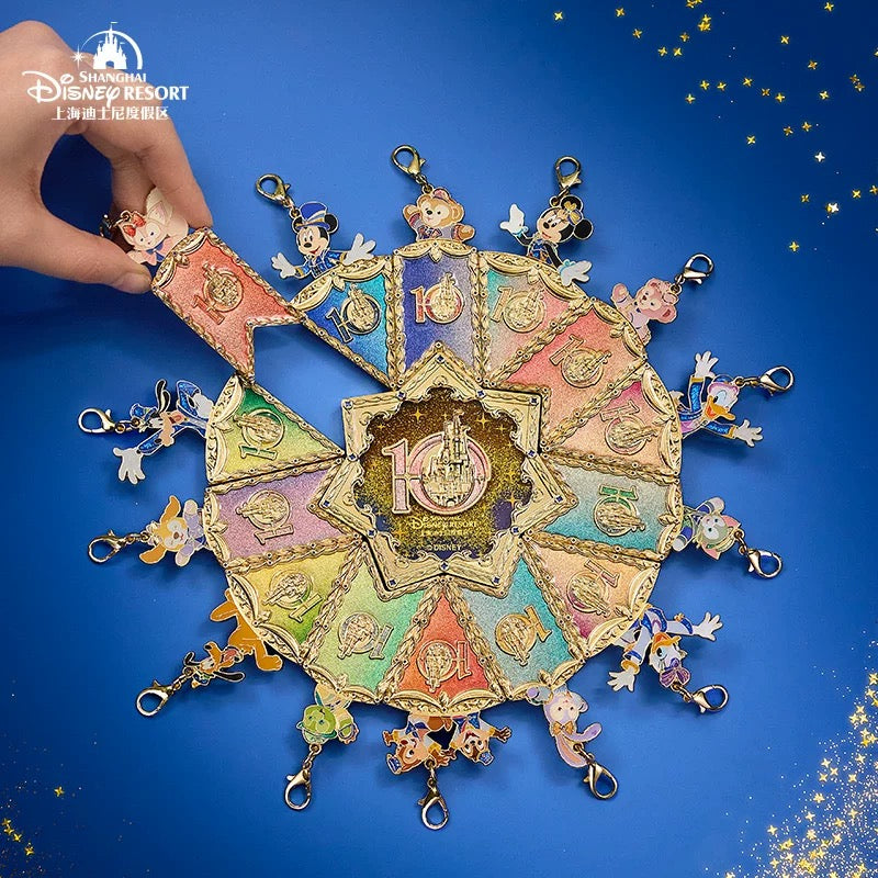 10周年 マグネット付き チャーム ブラインドボックス❘上海ディズニー