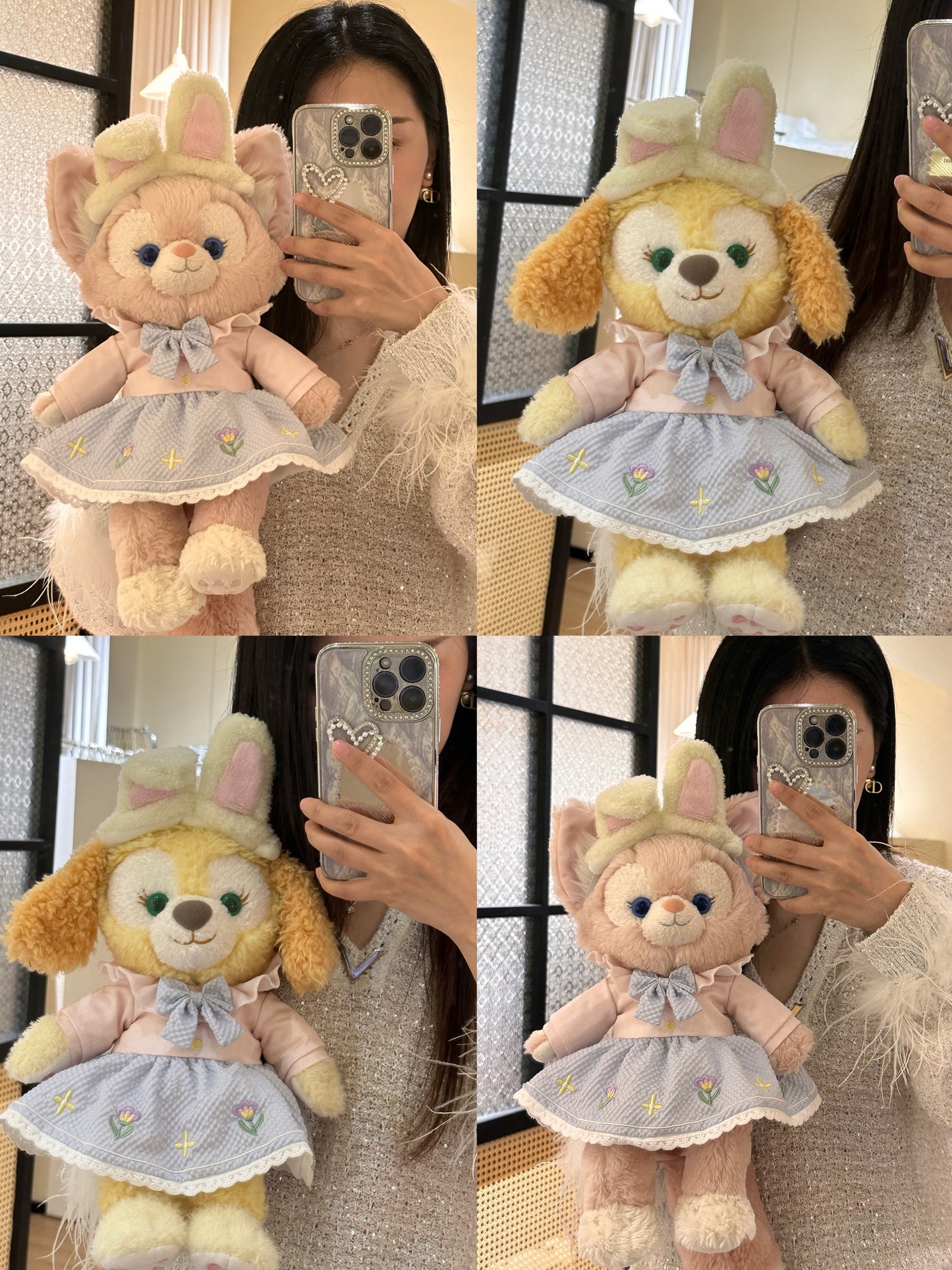「リーナベル」：コスチューム 可愛いお洋服 イースター ウサ耳| ハンドメイド