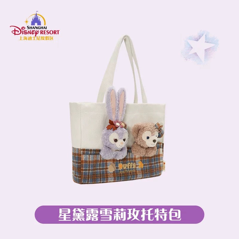 冬 クリスマス ステラルー＆シェリーメイ トートバッグ❘上海ディズニー