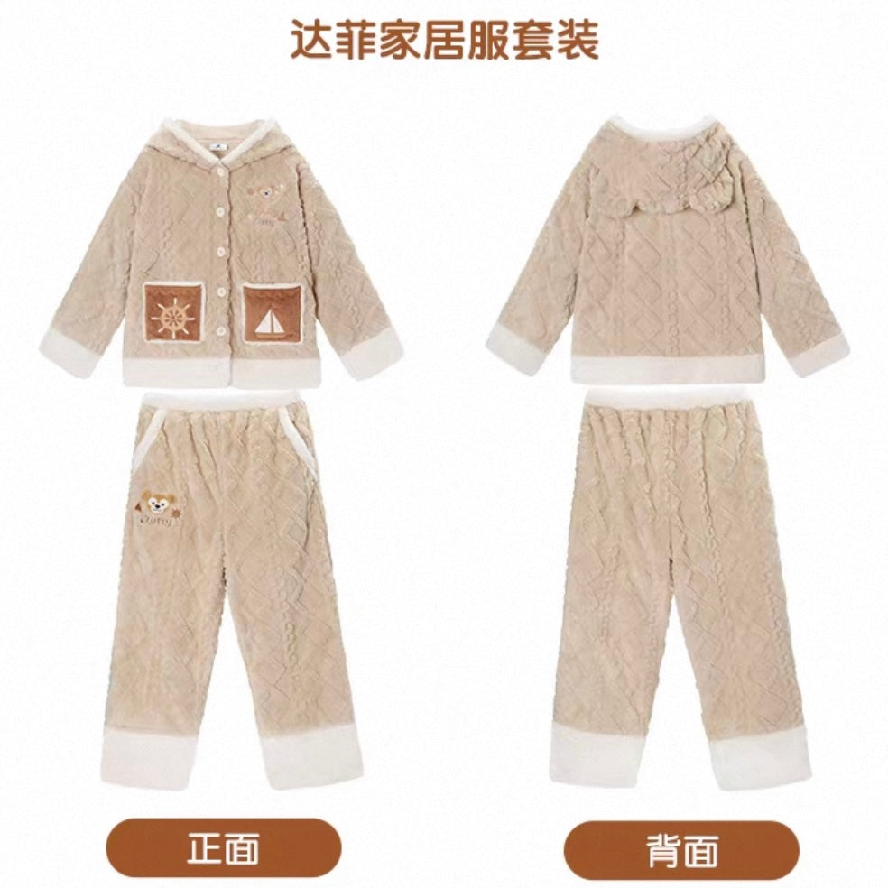 ダッフィーフレンズ ルームウェア セット｜上海ディズニー