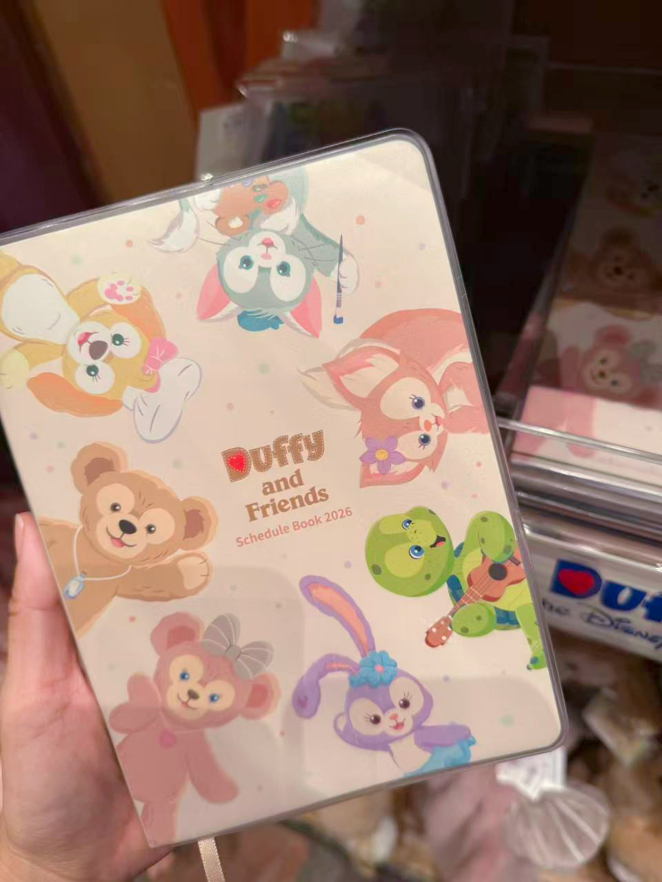2026 ダッフィーフレンズ スケジュール帳 ノート❘香港ディズニー