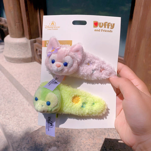 セール❣️ 上海ディズニー リーナベル＆オルメル ヘアクリップセット