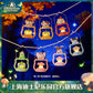 ハロウィン 光るオーナメント ランタンクリップ｜上海ディズニー