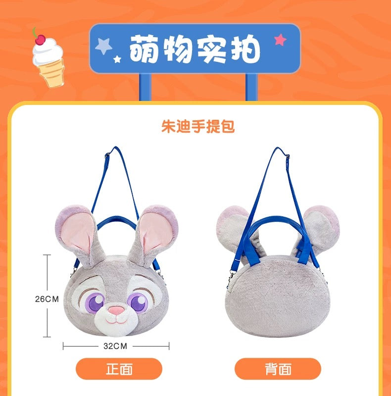 ズートピア  ニック ジュディ クロウハウザー 3wayぬいぐるみバッグ| 上海ディズニー