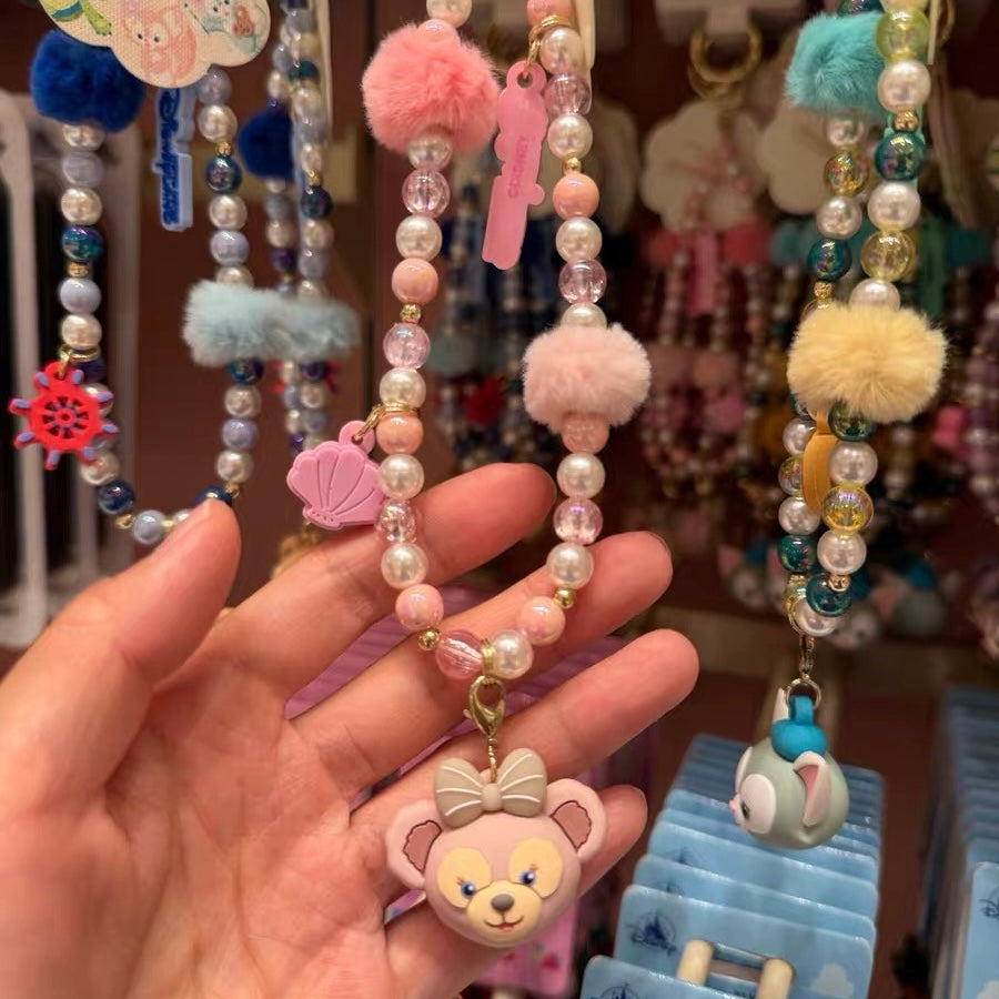 ダッフィーフレンズ スマホストラップ｜香港ディズニー