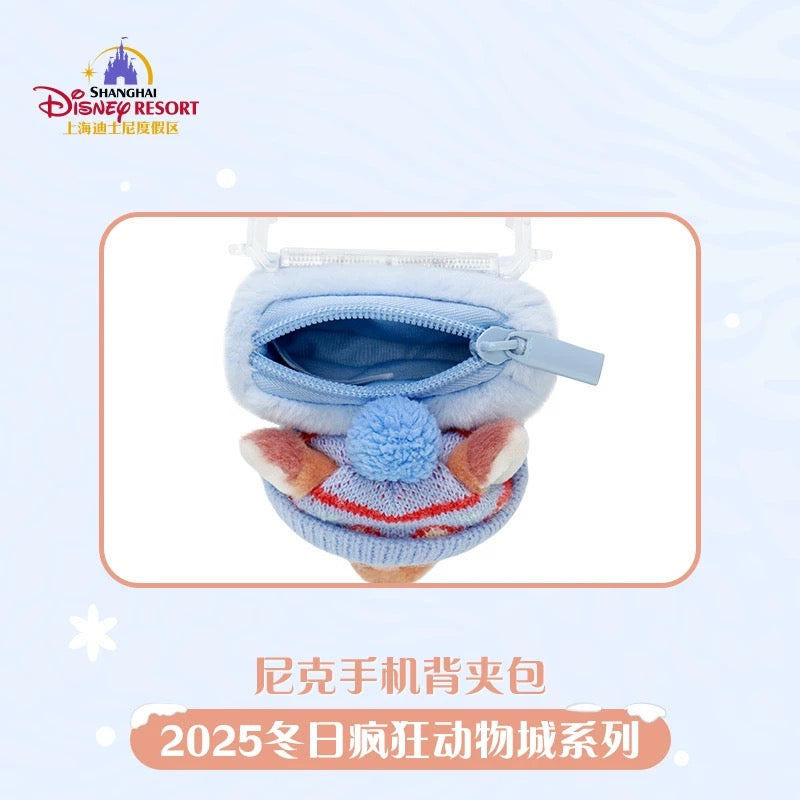 ズートピア ニック ジュディ 冬 スマホクリップ | 上海ディズニー🇨🇳
